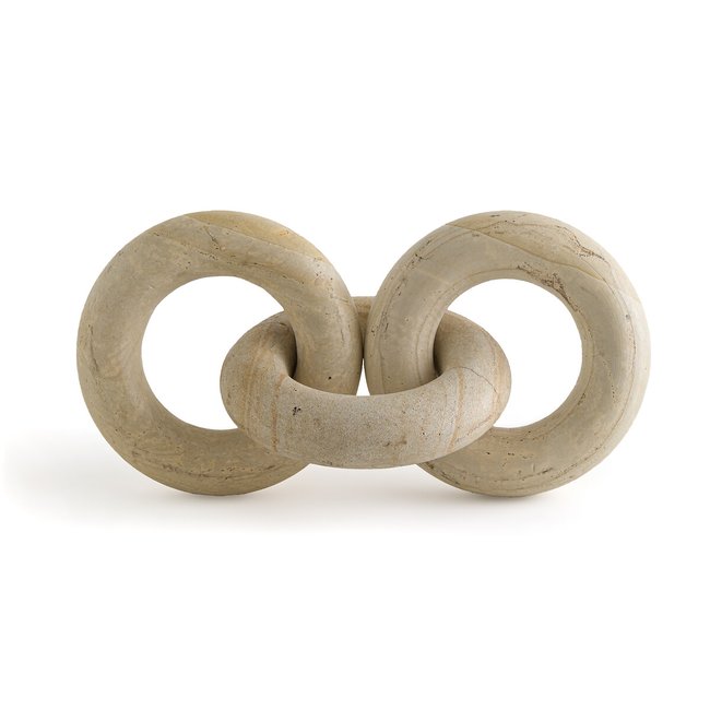 Bibelot maillons, Palembo Couleur beige <span itemprop=