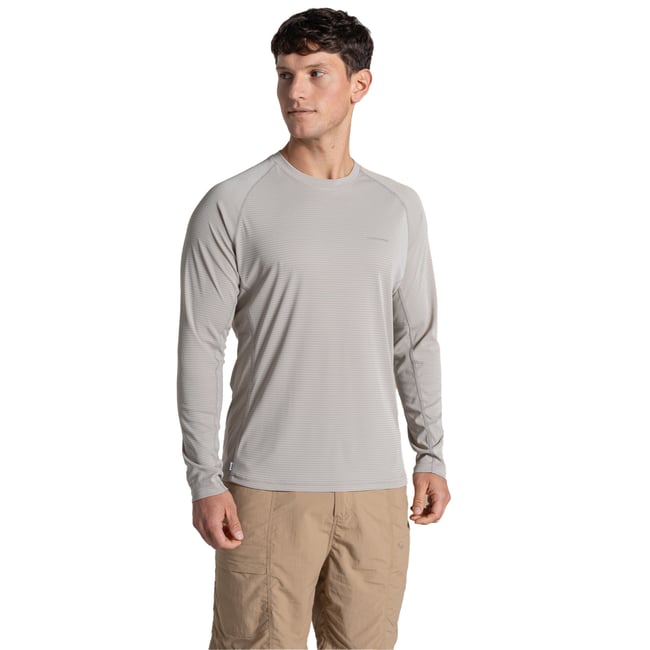 T-shirt uni manches longues - CRAGHOPPERS