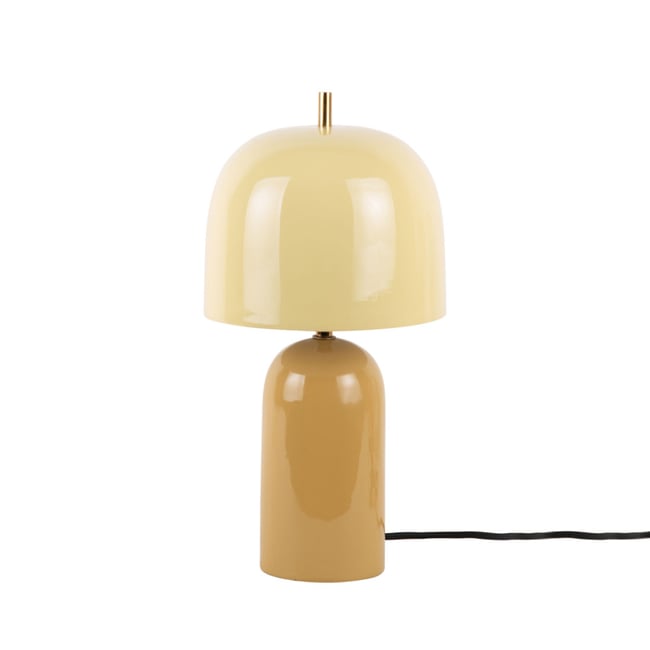 Lampe à poser en métal- RICO Couleur jaune <span itemprop=
