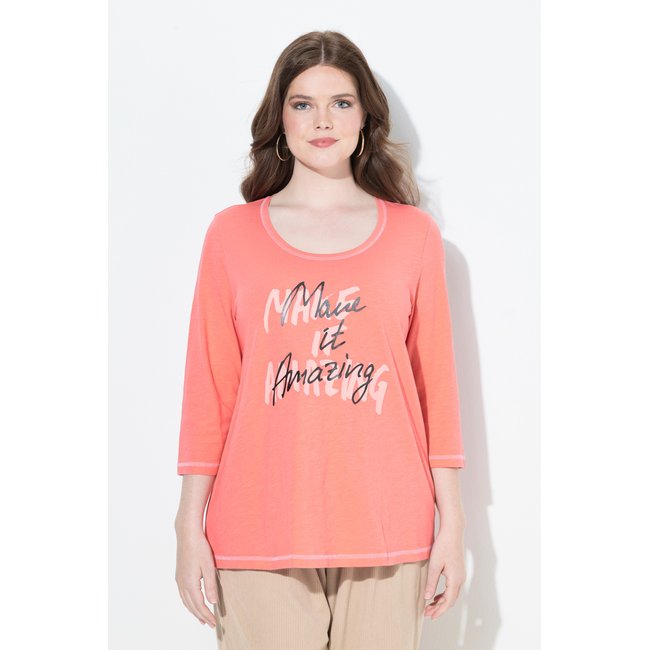 T-shirt avec message - ULLA POPKEN
