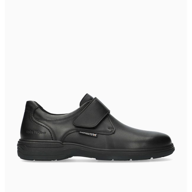 Mocassins en cuir DELIO noir p5125820 <span itemprop=