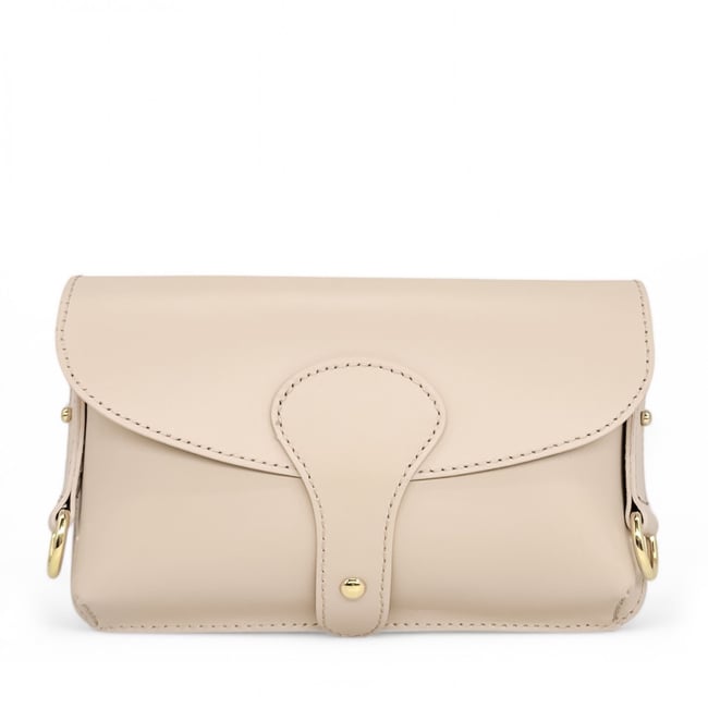 Mini-sac french stick en cuir lisse TOSCA - OH MY BAG