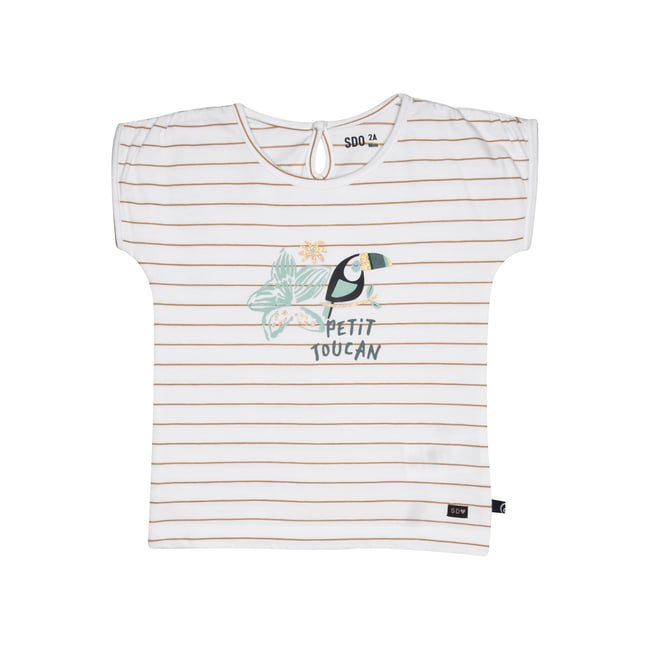 T-shirt réjeane blanc <span itemprop=