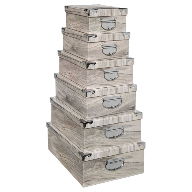 Boîte Coins MTL x6 Vie Sauvage BOX' Couleur beige <span itemprop=