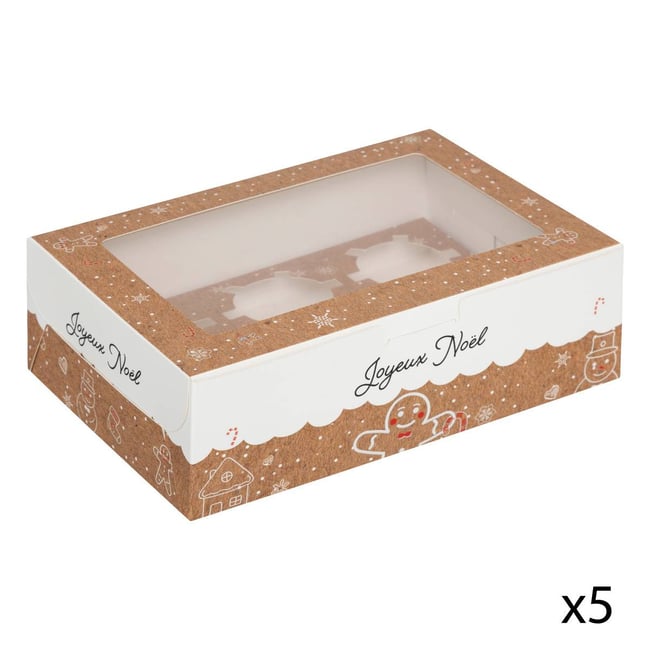 Boîte NOEL beige <span itemprop=