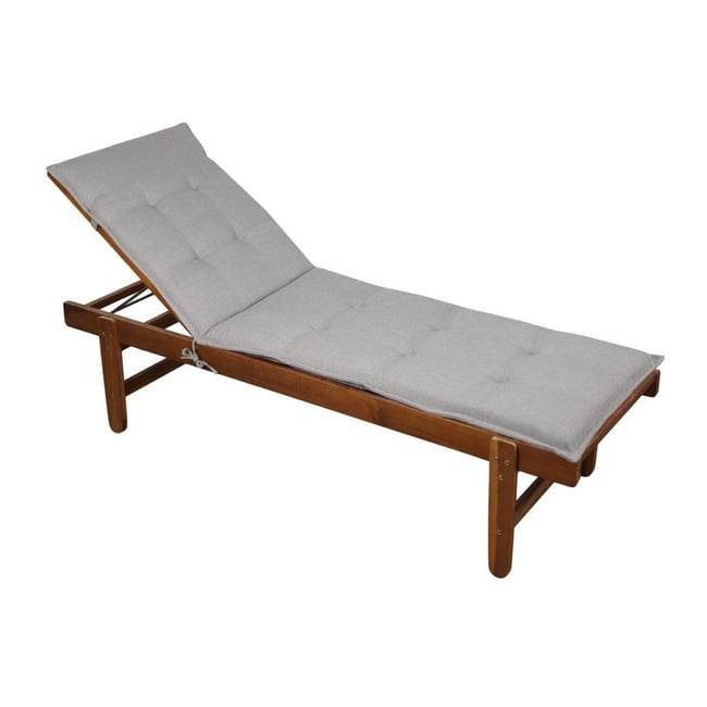 Coussin de bain de soleil 60x190x4  Naturel beige <span itemprop=