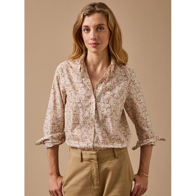 Chemise  tissu Liberty - Coupe Jane liberty betsy dots <span itemprop=
