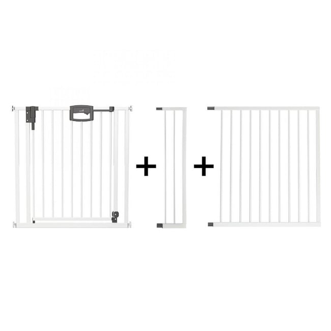 Barrière de porte à pression Easylock Plus métal  168,5 cm - 176,5 cm Blanc - GEUTHER