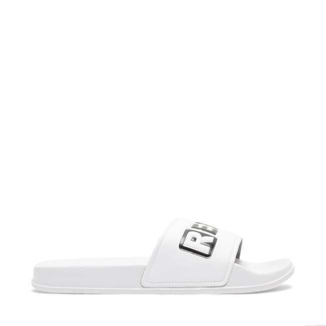 SANDALE-NUPIEDS synthétique CLAKAN blanc <span itemprop=
