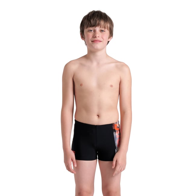 Short arena Feel Shaking pour garçon black-multi <span itemprop=