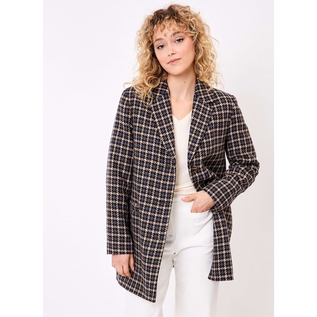Manteau droit lainage AUDREY - LA FIANCÉE