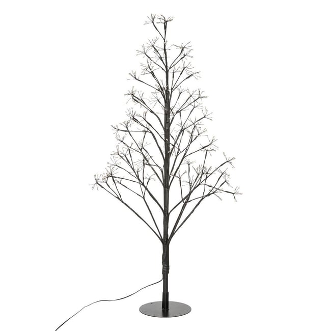 Arbre lumineux fleurs 690 LED H90cm HALKA Couleur noir <span itemprop=