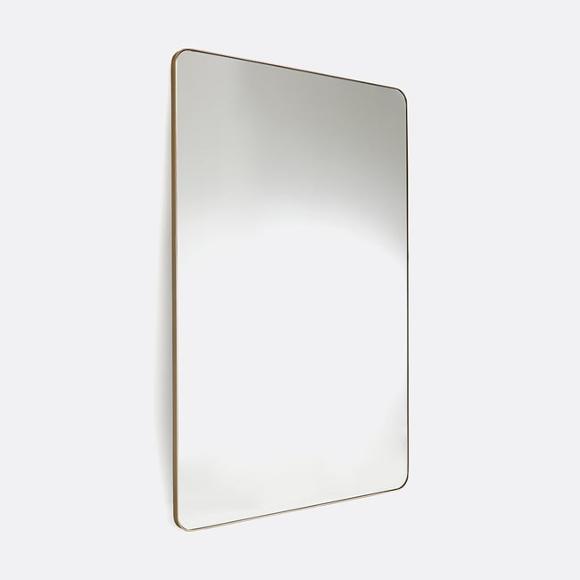 Miroir rectangulaire, en métal fer, largeur 80 x hauteur 120 cm, IODUS - LA REDOUTE INTERIEURS