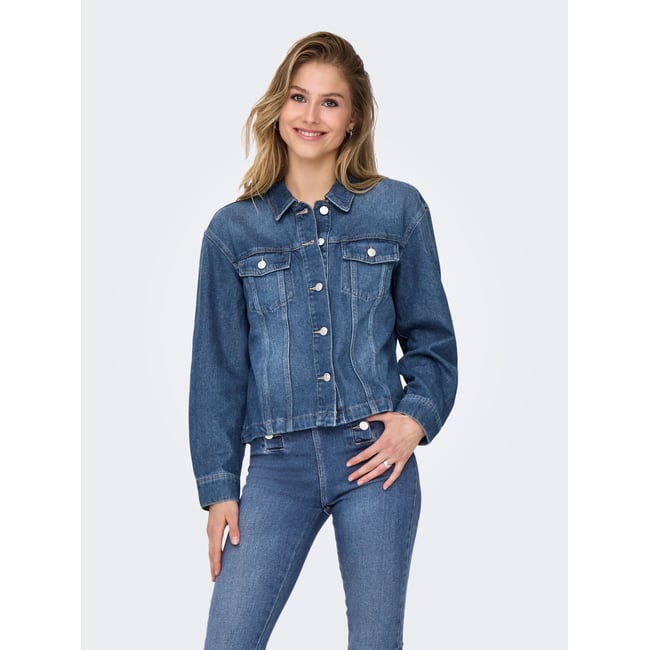 Veste En Jean medium blue denim <span itemprop=