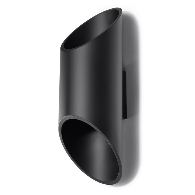 Applique Aluminium Noir G9 1 Penne 30 Couleur noir <span itemprop=