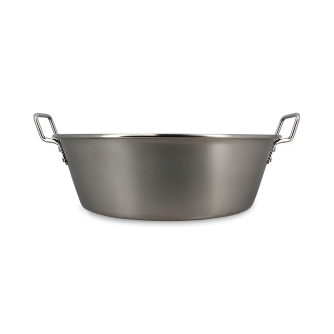 Bassine à confiture 41cm en acier inoxydable inox <span itemprop=