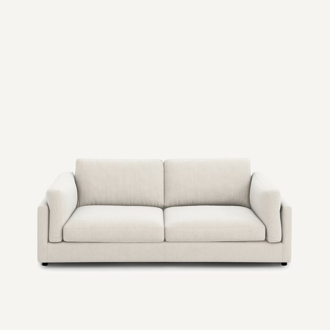 Canapé convertible, en velours chenille, CÉSAR - AM.PM