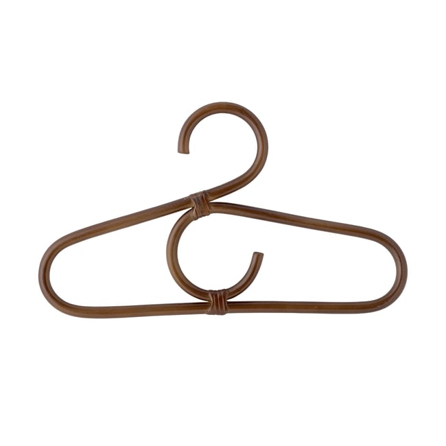 Cintre enfant en rotin Aranya brun Couleur brun <span itemprop=
