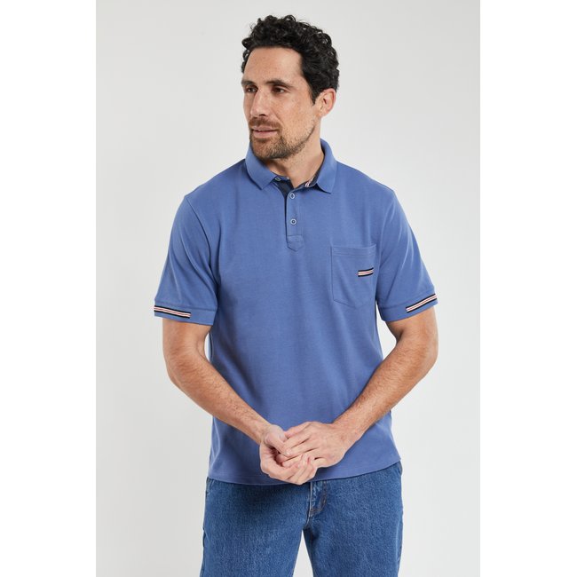 Polo manches courtes Bérac en coton junior <span itemprop=