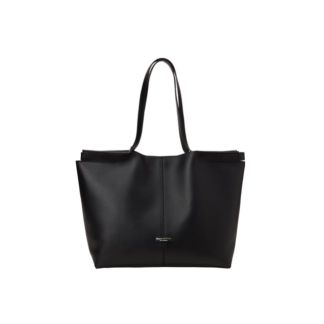 Shopper avec pochette intérieure amovible noir <span itemprop=