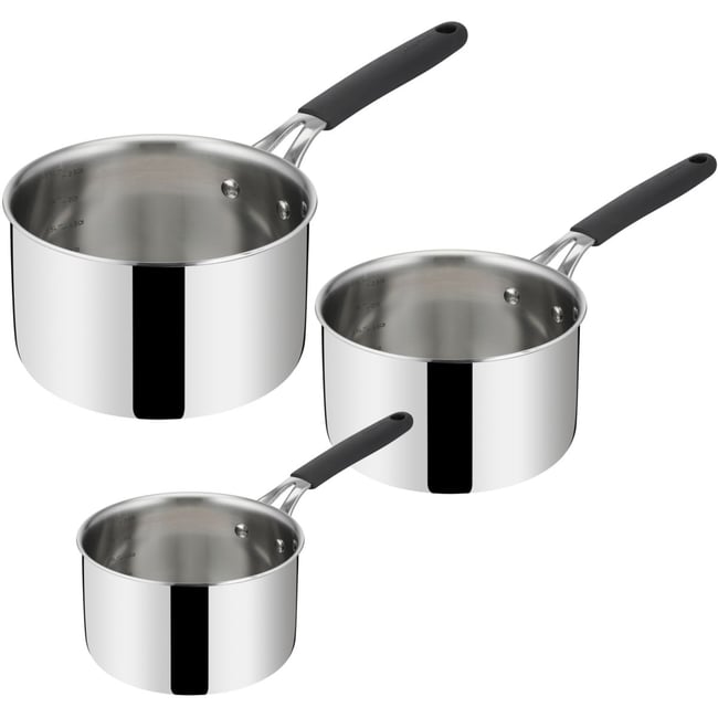 Batterie de cuisine 3 casseroles Esperta triply 16/18/20cm - LAGOSTINA