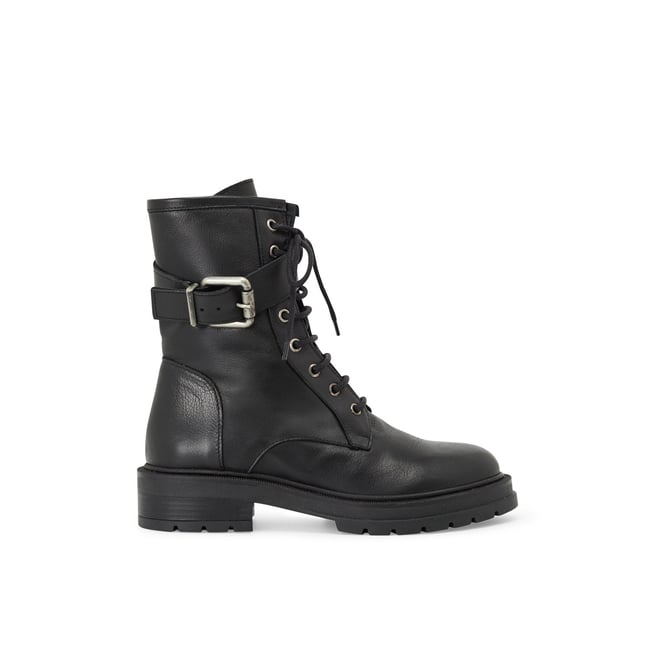 Boots en cuir RANGO noir <span itemprop=