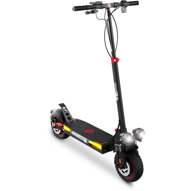 Trottinette électrique Ecross Duo noir <span itemprop=