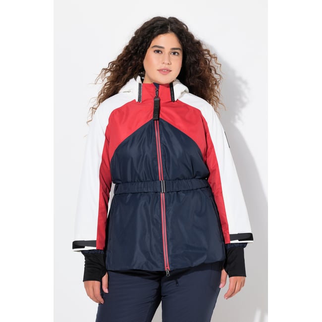 Veste technique imperméable marine <span itemprop=