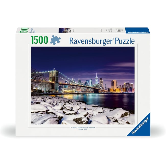 Puzzle - New York en hiver v019845 <span itemprop=
