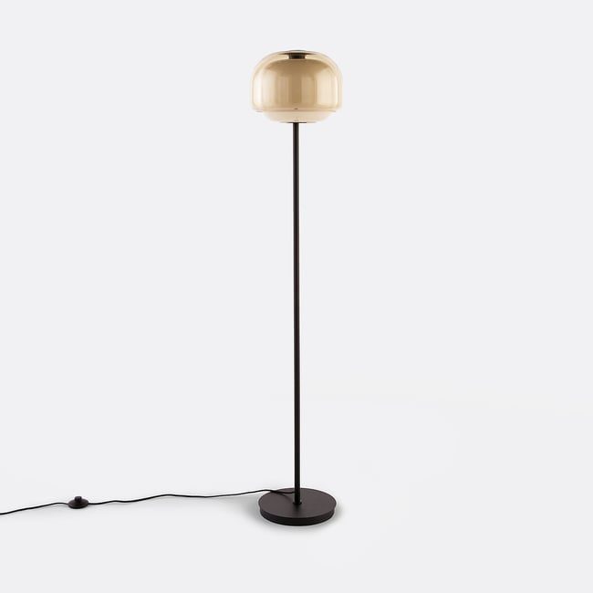 Lampada da terra in vetro colorato, Kinoko - LA REDOUTE INTERIEURS