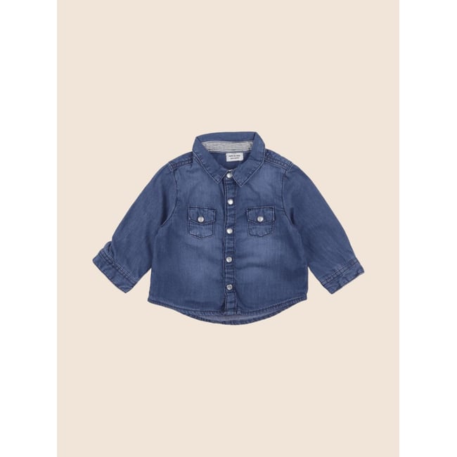 Chemise - Très bon état bleu <span itemprop=