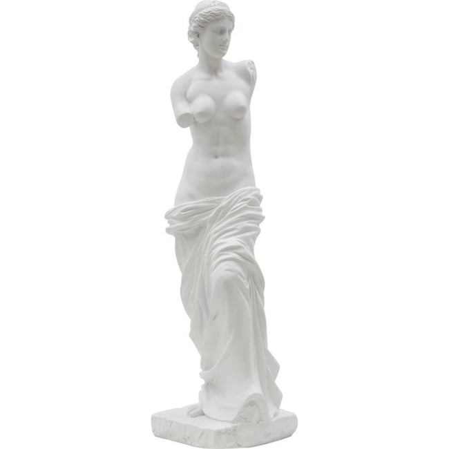 Statue femme sculpture classique GLAM Couleur blanc <span itemprop=