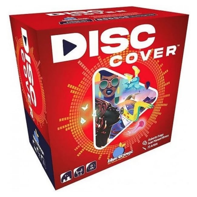 Disc Cover jeux de deduction - BLUE ORANGE