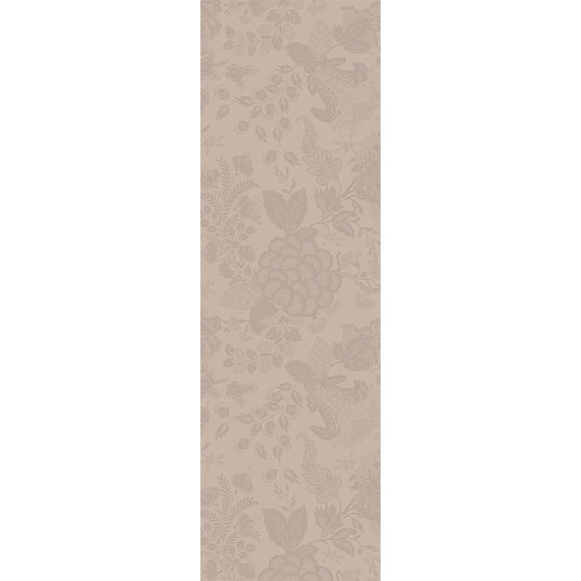 Chemin de table lin & coton antitache MILLE GIVERNY naturel <span itemprop=