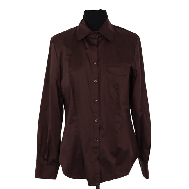 Chemise - Très Bon État marron <span itemprop=