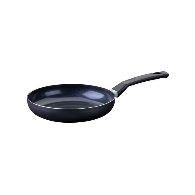 Poêle 24 cm aluminium revêtement céramique antiadhésif BRANDAO vert,noir <span itemprop=