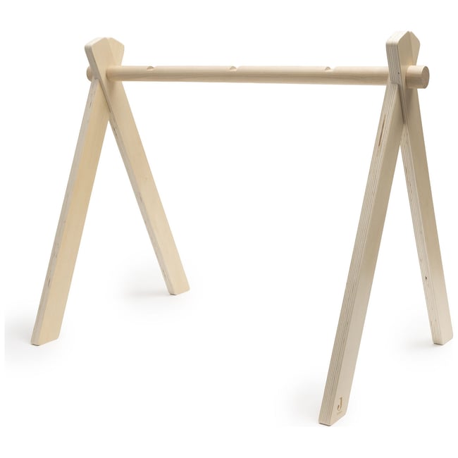 Arche d'éveil en bois beige <span itemprop=