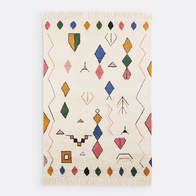 Alfombra de lana, Bremar multicolor <span itemprop=
