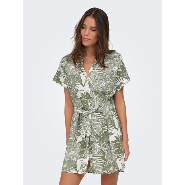Robe Chemise ONLJAKIRI Lin Robe courte - ONLY