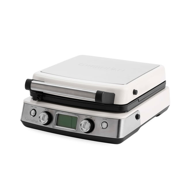 Gaufrier inox triply revêtement céramique -Elite crème / ivoire <span itemprop=