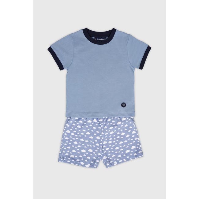 Pyjama short Kids bateaux - coton léger - ARMOR-LUX
