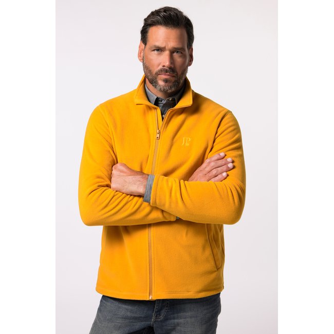 Veste en polaire ultralégère curry <span itemprop=