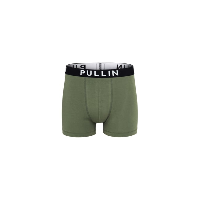 BOXER COURT COTON LEAF vert <span itemprop=