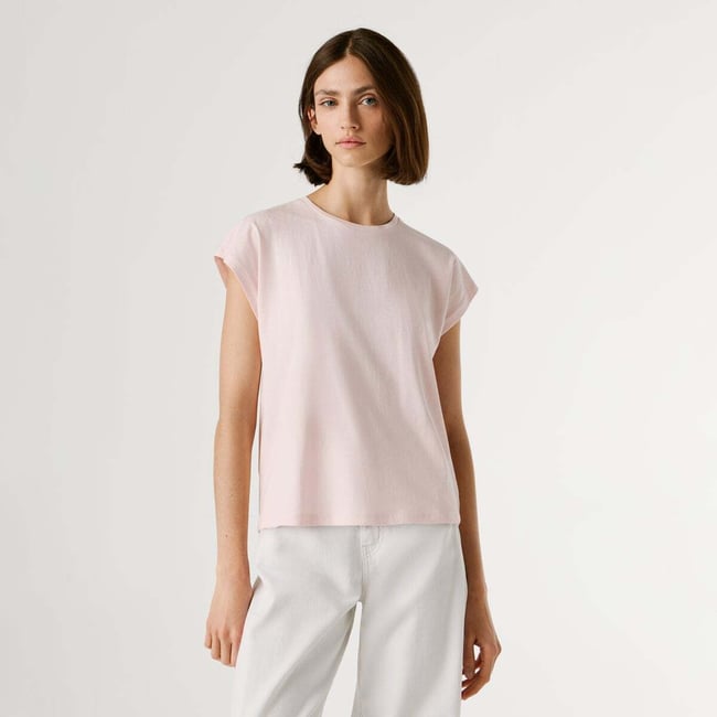 T-Shirt Coupe Slim Avec Logo - PEPE JEANS