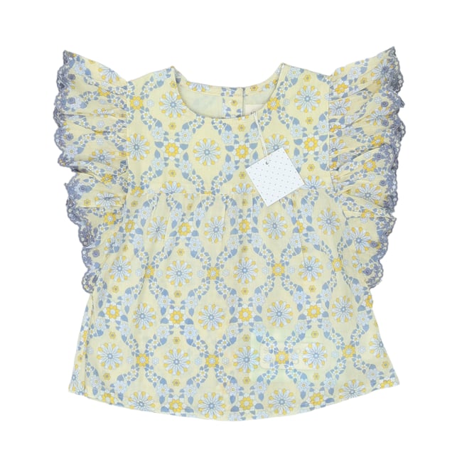 Blouse bébé - Très bon état jaune <span itemprop=
