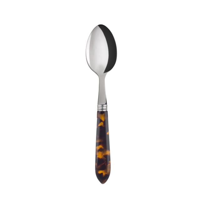 Petite cuillère, Tortue Couleur effet écaille <span itemprop=
