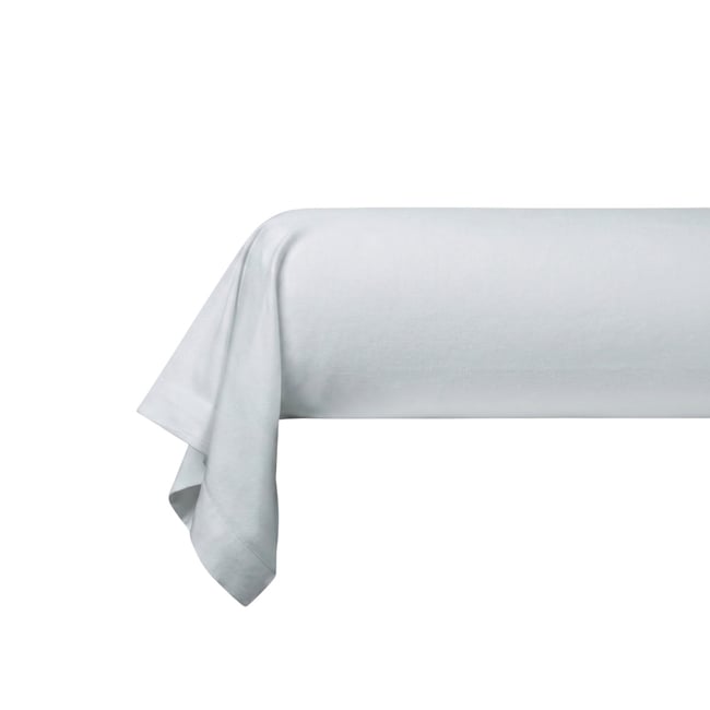 Taie De Traversin   Flanelle De Coton - MONTAGNE blanc <span itemprop=
