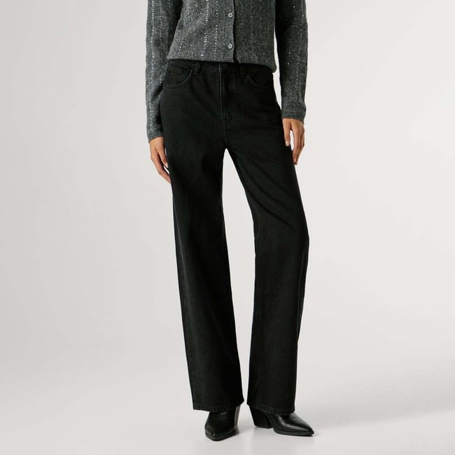 Lexa - Jean Coupe Regular, Taille Haute - PEPE JEANS