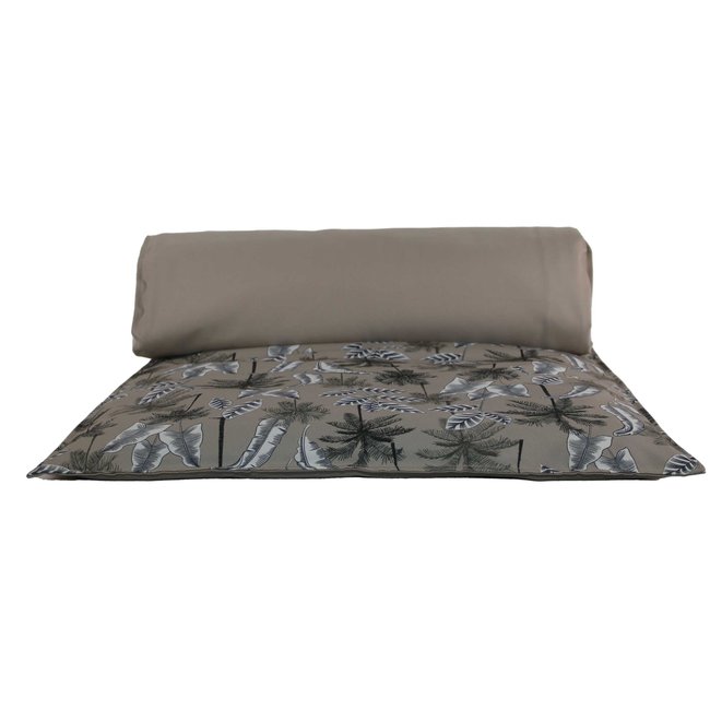 Matelas bain de soleil extérieur motif exotique - SUD ETOFFE