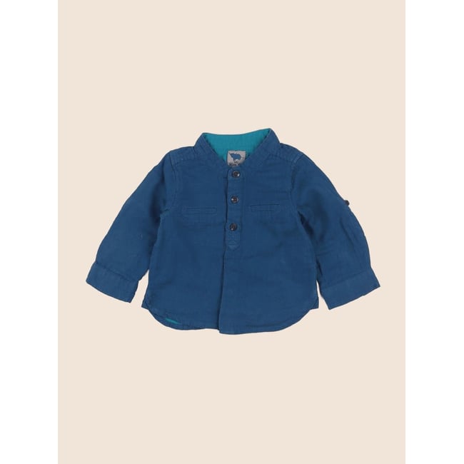 Chemise - Très bon état bleu <span itemprop=